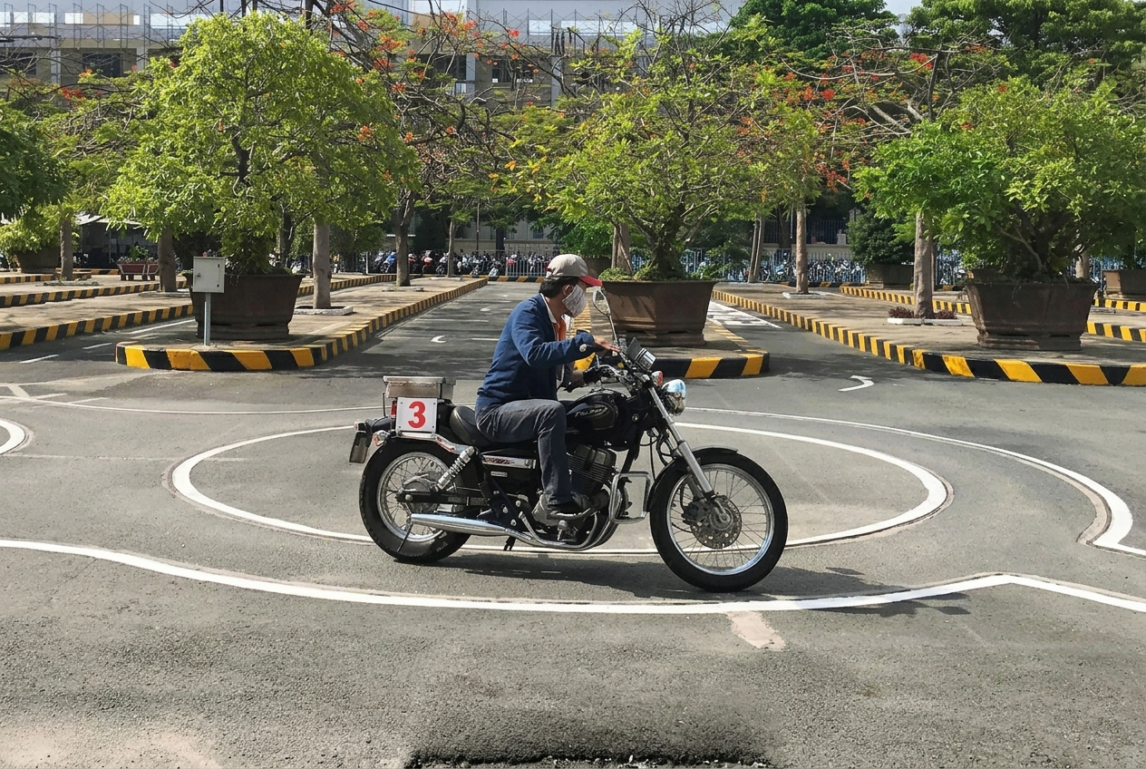 Bằng lái xe mô tô hạng A