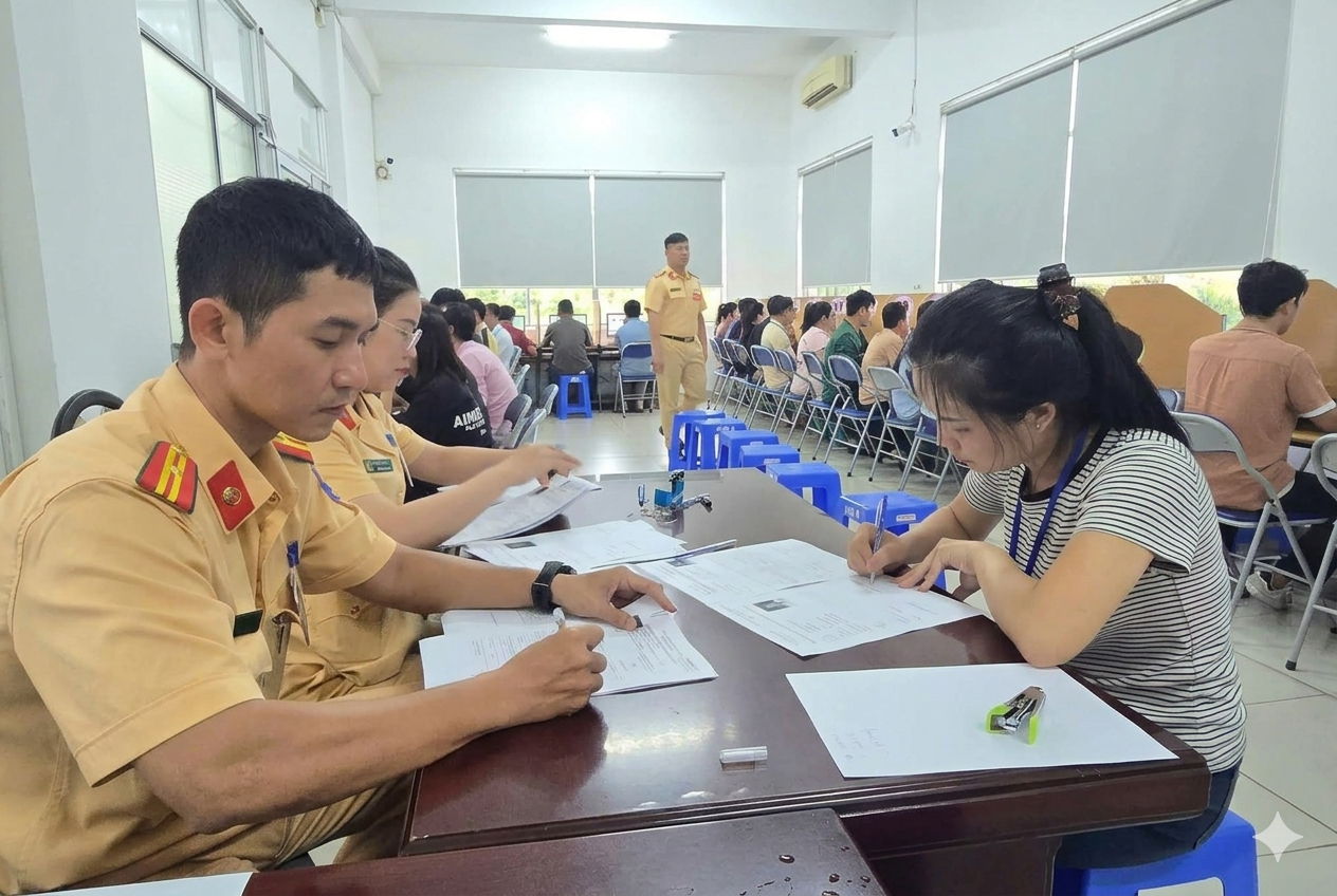 Xe B1 - Số tự động