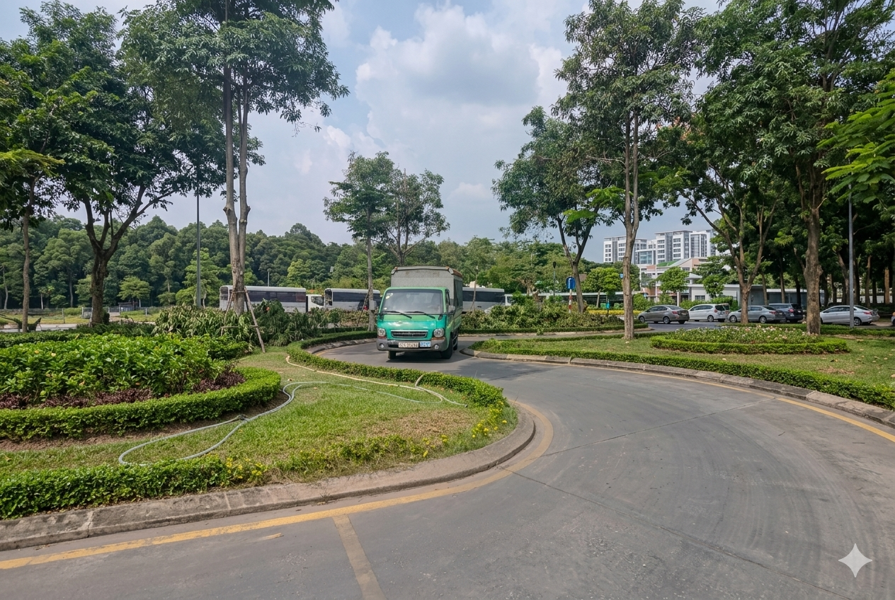 Lái đường thực tế